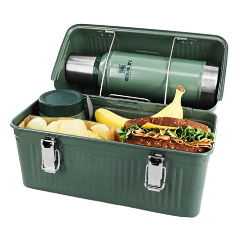 stanley metal lunch box australia|stanley lunch box with flask.